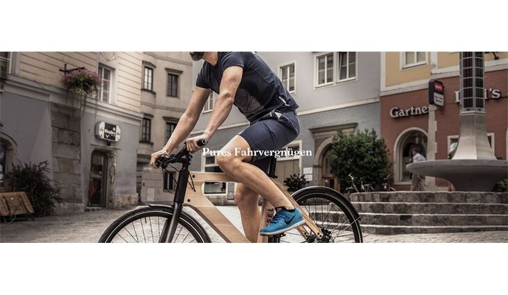 my Esel Elektro Elegance Plus+ M Holzrad