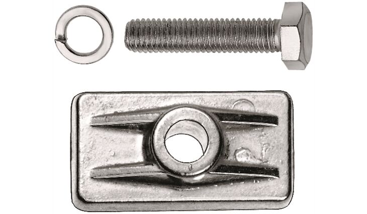 PLETSCHER Ständergegelasche kpl.