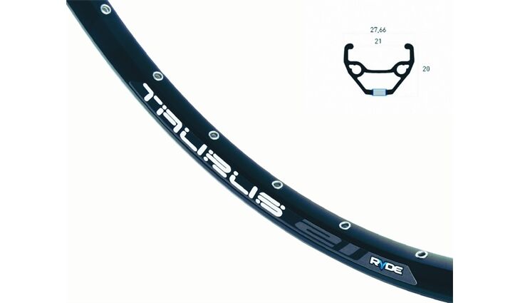 RYDE Vorderrad 27,5 21-584 Rigida Taurus Disc ND6L SP