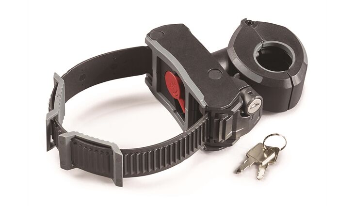 Uebler Abstandshalter Zahnband für 1. Fahrrad mit Schloß