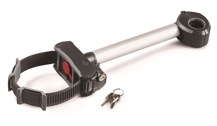 Uebler Abstandshalter Zahnband für 2. Fahrrad mit Schloß