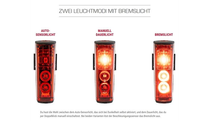 SIGMA Rücklicht LED Blaze mit Bremslicht