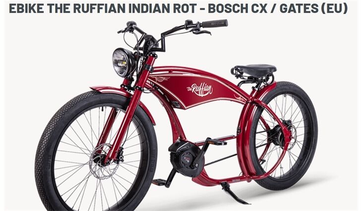 Ruff Cycles Elektro Ruffian Lackschaden Sonderpeis