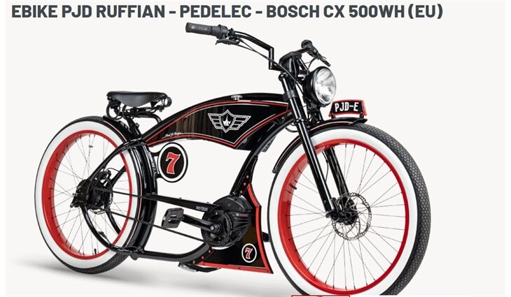 Ruff Cycles Elektro Ruffian Lackschaden Sonderpeis