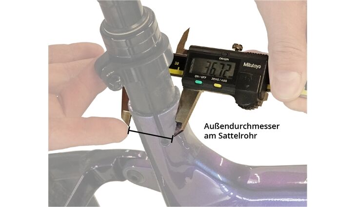 LUPINE Rücklicht C14 für E-Bikes 34,9 Sattelklemme