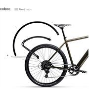 coboc Schutzblech/Gepäckträger XL Set Torino