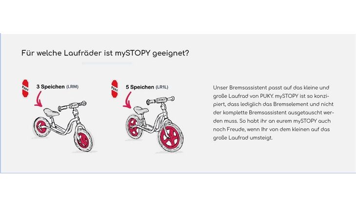 PUKY mySTOPY für LR 1L/LR 1L BR -