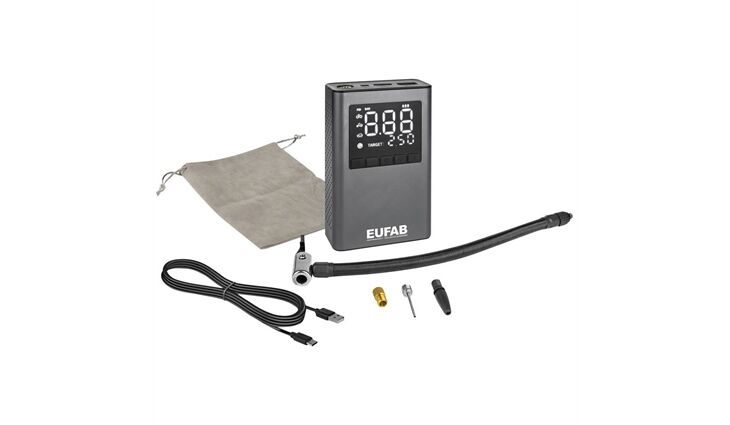 EUFAB Mini Kompressor aufladbar