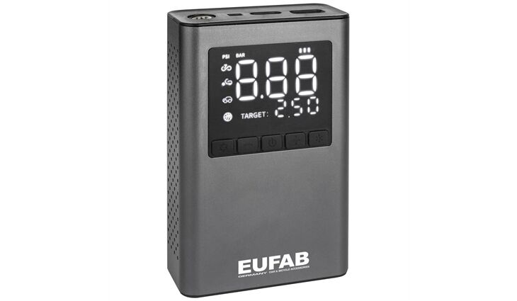EUFAB Mini Kompressor aufladbar