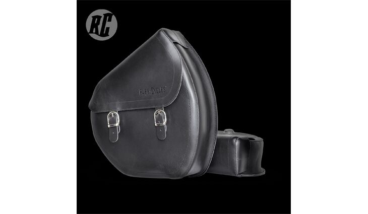 Ruff Cycles Satteltasche links Saddle Bag Leather The Ruffian