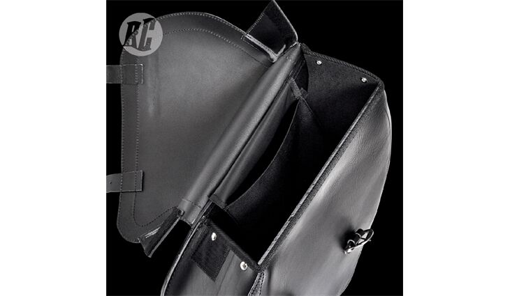 Ruff Cycles Satteltasche links Saddle Bag Leather The Ruffian