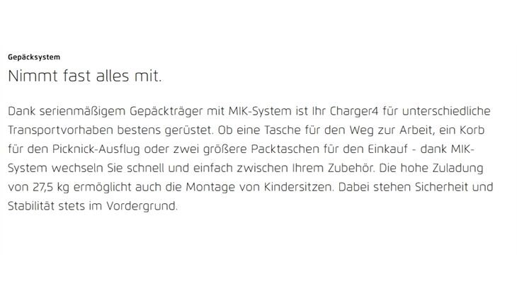 Riese&Müller Elektro Charger4 GT Vario 750 49cm 2022 Test