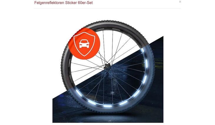 Luxshield Reflektor Feglenaufkleber 60-teilig
