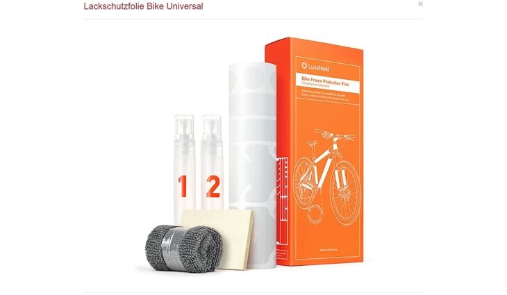 Luxshield Rahmenschutzfolie universal 21-teilig