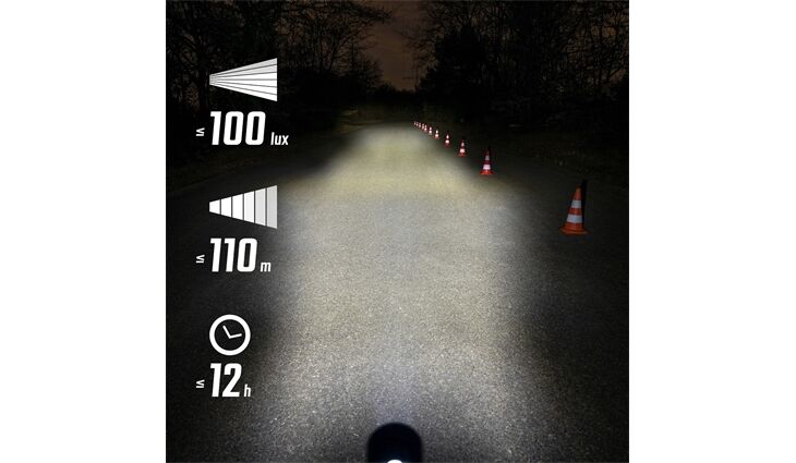 SIGMA Lichtset Aura 100 LED Akkuleuchten USB+Blaze Link