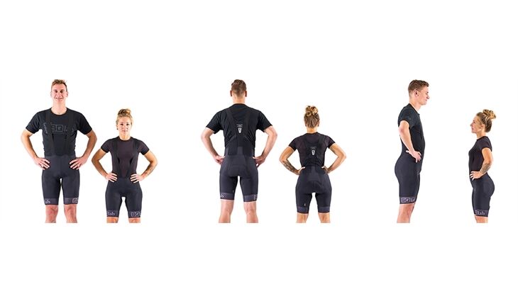 SQlab 'Hose Träger Short ONE11 BLK S
