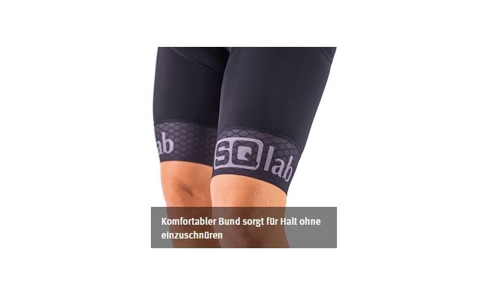 SQlab 'Hose Träger Short ONE11 BLK S