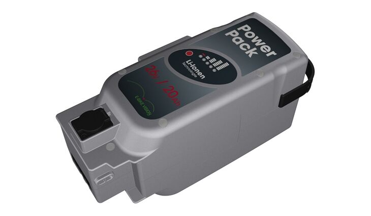 EBike Vision Akku Power Pack 20A 26V 510 WH für Panaosnic