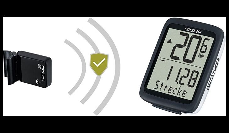 SIGMA Fahrradcomputer BC 10.0 WLSTS 10 Funktionen
