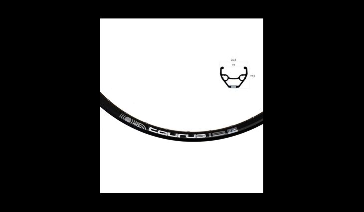 RYDE Vorderrad 27,5 21-584 Rigida TAURUS DiscCenterLock