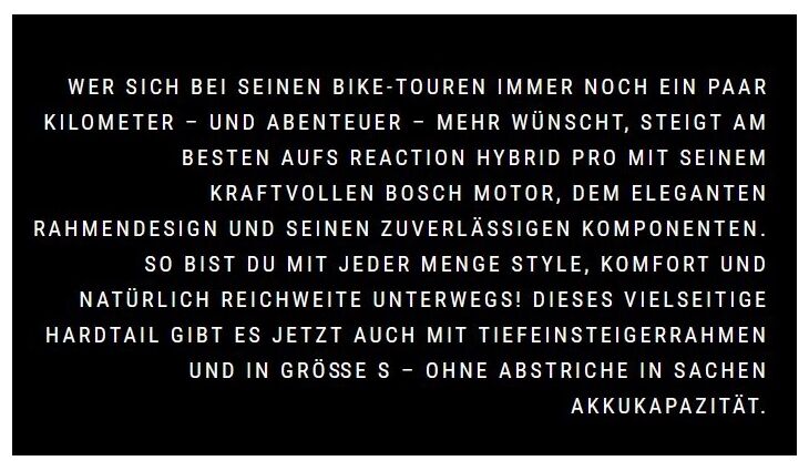 CUBE Bikes E Reaction Hybrid Pro 750 15" S 2023/24
