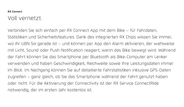 Riese&Müller Elektro UBN Six Silent 45cm 21kg mit Rahmenschloß