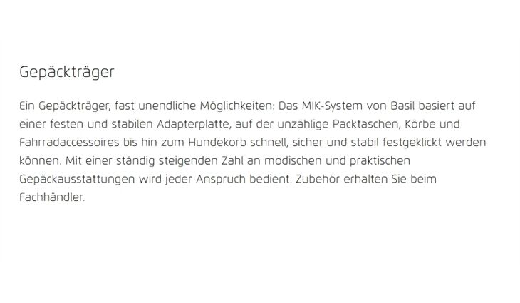 Riese&Müller Elektro UBN Six Silent 45cm 21kg mit Rahmenschloß