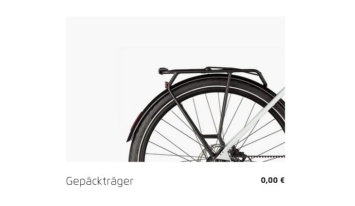 Riese&Müller Elektro UBN Six Silent 45cm 21kg mit Rahmenschloß