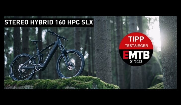 CUBE Stereo Hybrid 160 HPC SLX 750 16" S 2023/24
