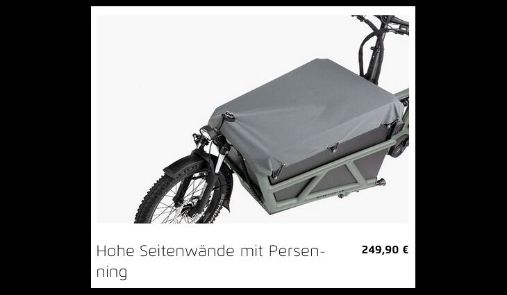 RieseundMüller Load4 60 Touring 545WH GX Seitenwänder/Persening