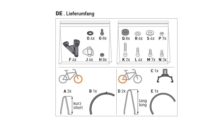 SKS Schutzblechset 27,5+28+29 75 BLUEMELS STYLE