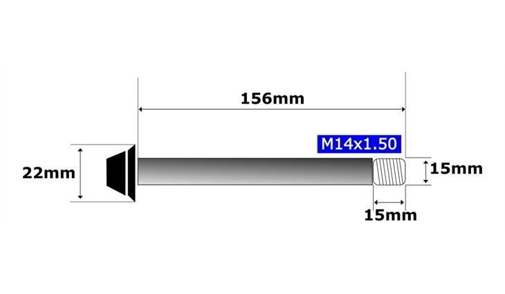 PITLOCK Steckachse 15x156mm Boost Fox