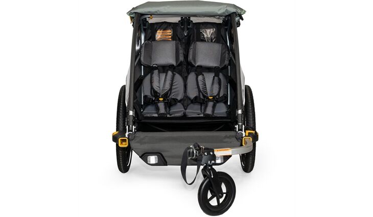 Burley Kinderanhänger D'LITE X 2 Sitzer nur 13,8kg