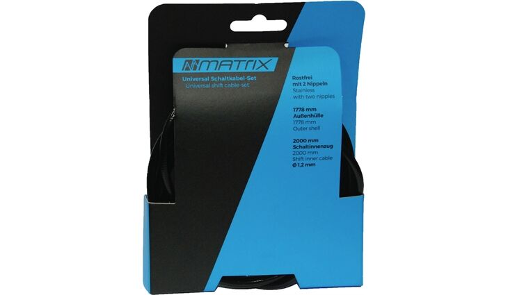 Matrix Schaltkabel-Set Universal Edelstahl