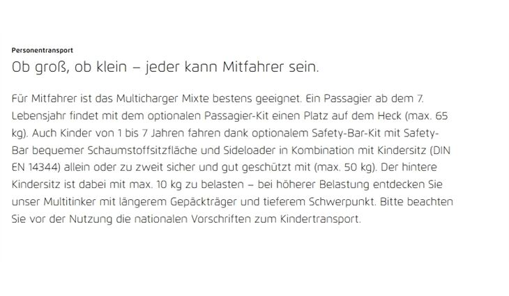 Riese&Müller Multicharger2 Mixte GT Vario 750 47cm Front/300/SB