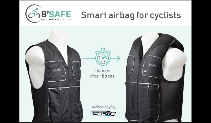 Helite Weste B'Safe Airbag HI-VIS S