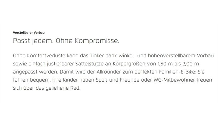 Riese&Müller Tinker2 Vario Sonder 545Wh Kiox300,Stütze, RX