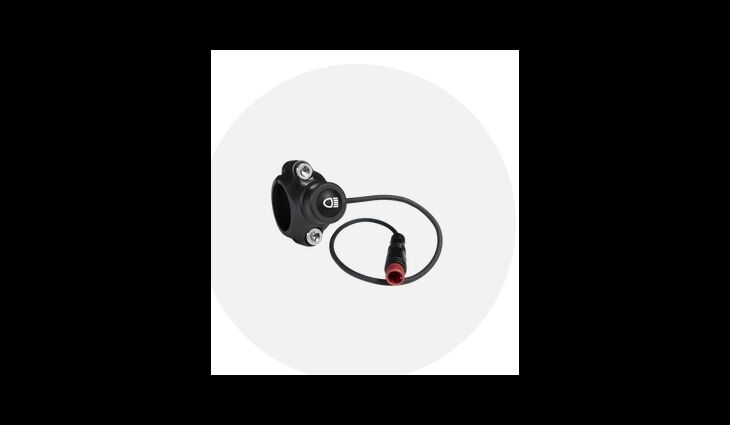 SUPERNOVA Fernlichttaster mit 2 poligem Higo Stecker R&M