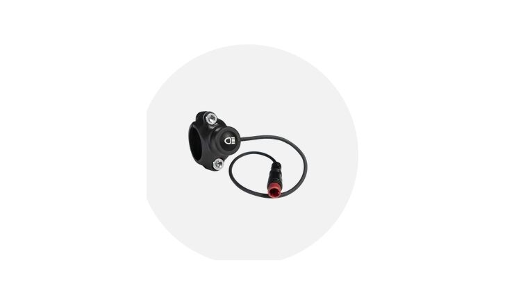 SUPERNOVA Fernlichttaster mit 2 poligem Higo Stecker R&M
