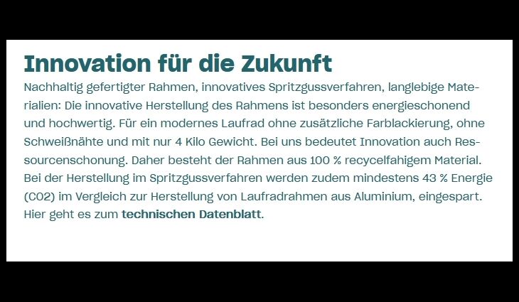 Affenzahn Laufrad Einhorn ab 1,5+ Jahre 85-110cm 3,9kg