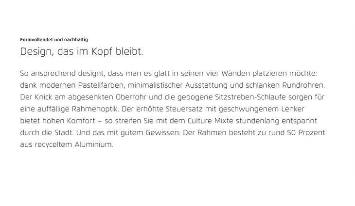 Riese&Müller Culture Mixte Vario 50cm SW 400WH Sonder