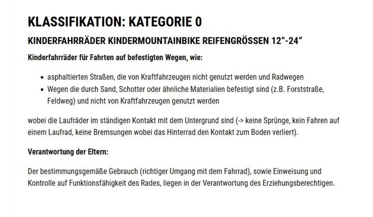 CUBE MTB Numove 160 Freilauf 102-111cm 5,6 kg