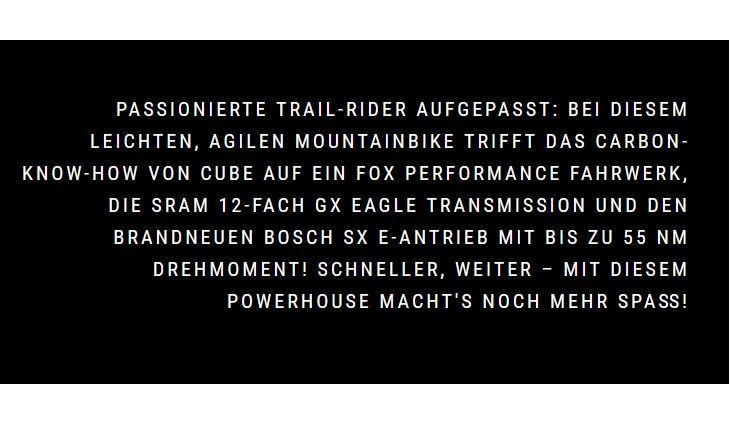 CUBE Bikes AMS Hybrid ONE44 C:68X TM L SX400 2025