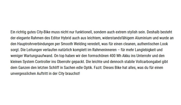 CUBE Bikes Editor Hybrid SLT 400 SX 62 cm 2025