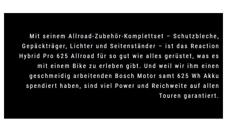 CUBE Bikes Reaction Hybrid Pro Smart625 XL Allroad L 2024