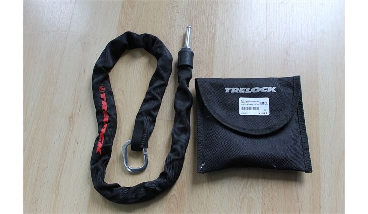 TRELOCK Anschließkette ZR 355 6 mm,schwarz,100 cm