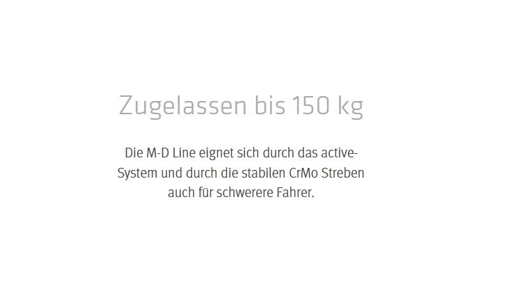 SQlab Sattel 602-16 M-D active 2.1 50kg mittlere Strecke