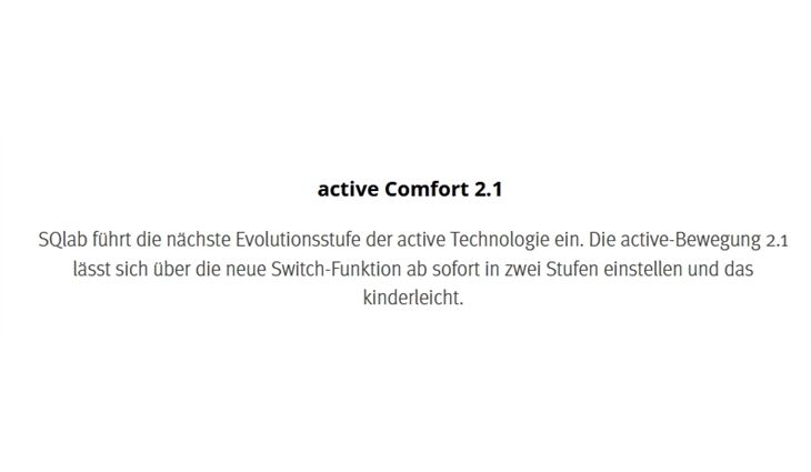 SQlab Sattel 602-16 M-D active 2.1 50kg mittlere Strecke