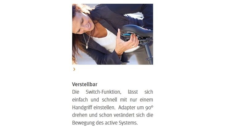 SQlab Sattel 602-16 M-D active 2.1 50kg mittlere Strecke