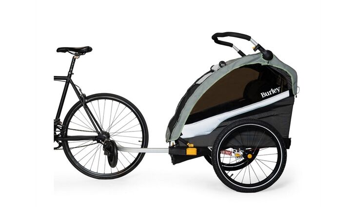 Burley Kinderanhänger D'LITE X 2 Sitzer nur 13,8kg